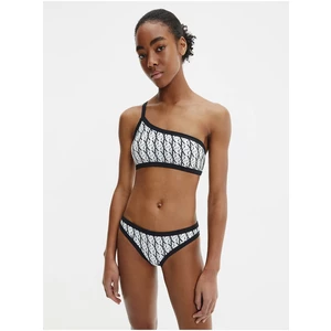 Black & White Women's Patterned Swimwear Bottoms Calvin Klein Underwe - Women