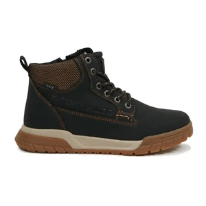 Tom Tailor Pánske členkové tenisky 4283701 Black 42