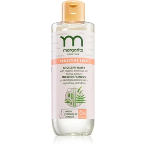 Margarita Sensitive Skin čistiaca a odličovacia micelárna voda 200 ml