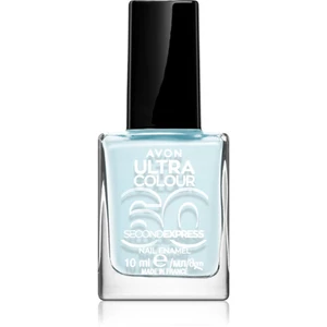 Avon Ultra Colour 60 Second Express rýchloschnúci lak na nechty odtieň Blue My Mind 10 ml