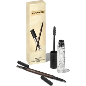 MAC Cosmetics Bubbles & Bows Hi-Brow Kit darčeková sada na obočie odtieň dark 2 ks