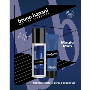 Bruno Banani Magic Man - deodorant s rozprašovačem 75 ml + sprchový gel 50 ml