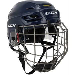 CCM Kask hokejowy Tacks 310 Combo SR Niebieski M