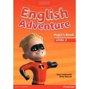 New English Adventure 2 Pupil´s Book w/ DVD Pack - Worrall Anne