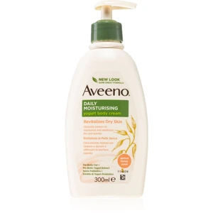 Aveeno Daily Moisturising Yoghurt body cream vyživující tělové mléko Apricot & Yoghurt