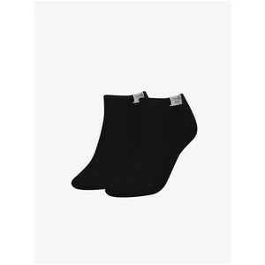 Sada dvou párů dámských ponožek v černé barvě Calvin Klein - Dámské