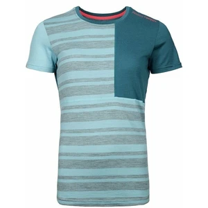 Ortovox Ropa interior térmica 185 Rock'N'Wool Short Sleeve W Ice Waterfall L