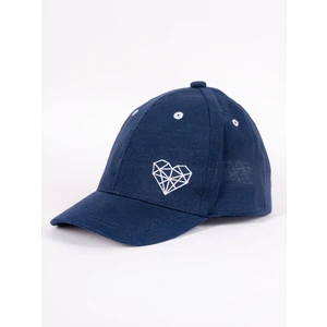 Yoclub Kids's Baseball Cap CZD-0613G-A100 Navy Blue