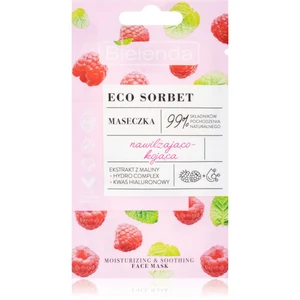 Bielenda Eco Sorbet Raspberry zklidňující maska 1 ks