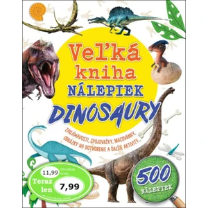 Veľká kniha nálepiek Dinosaury