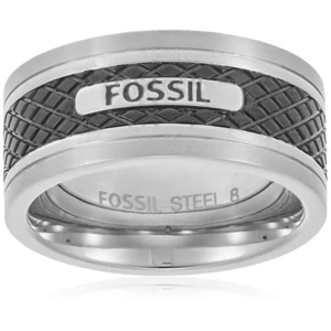 Fossil Módne oceľový prsteň JF00888040 62 mm