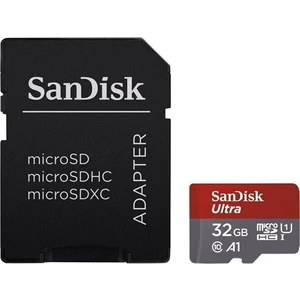 SanDisk Ultra microSDHC 32GB 120MB/s + adaptér