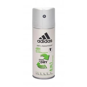 Adidas Cool & Dry 6 in 1 deospray pre mužov 150 ml