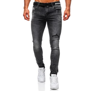 Černé pánské džíny slim fit Bolf 60026W0