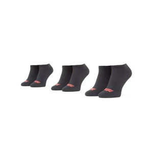 Sada 3 párů nízkých ponožek unisex LEVI'S® - 37157-0175 Jet Black
