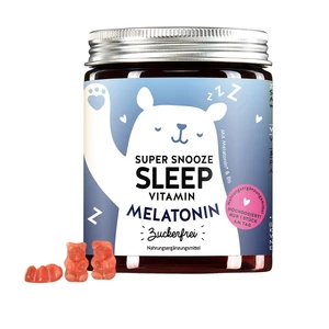 Bears With Benefits Vitamíny pre spánok s melatonínom bez cukru Super Snooz Sleep 60 ks