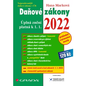 Daňové zákony 2022, Marková Hana