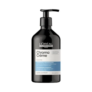 L´Oréal Professionnel Profesionální modrý šampon neutralizující oranžové tóny Serie Expert Chroma Crème (Blue Dyes Shampoo) 500 ml