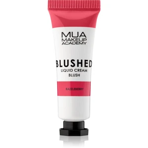 MUA Makeup Academy Blushed tekutá lícenka odtieň Razzleberry 10 ml