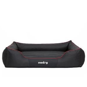Pelíšek pro psa Reedog Comfy Black & Red line - L