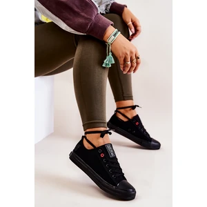 Sneakersy damskie BIG STAR SHOES Black