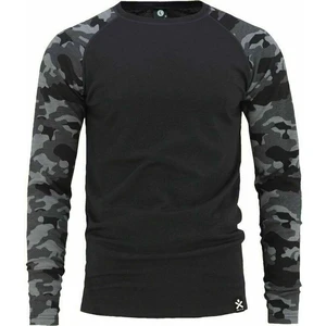 Bula Bielizna termiczna Camo Merino Wool Crew Dark Grey S