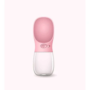 Reedog Aqua Travel cestovní láhev pro psy 550 ml - růžová
