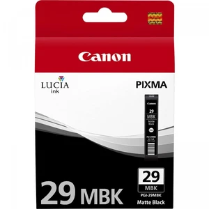 Canon PGI-29MBK, 4868B001 matná čierna (matte black) originálna cartridge