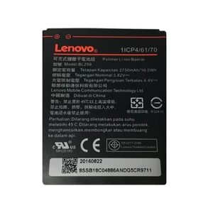 Originální baterie Lenovo BL259, (2750 mAh)
