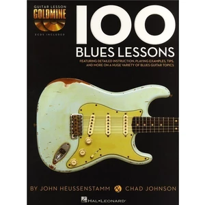 Hal Leonard Chad Johnson/John Heussenstamm: 100 Blues Lessons Music Book