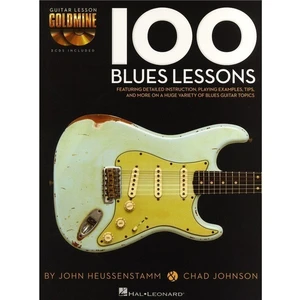 Hal Leonard Chad Johnson/John Heussenstamm: 100 Blues Lessons Partition