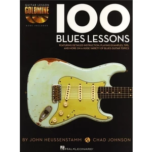 Hal Leonard Chad Johnson/John Heussenstamm: 100 Blues Lessons Partituri