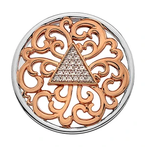 Hot Diamonds Přívěsek Hot Diamonds Emozioni Cleopatra Coin RG EC468-EC469 33 mm