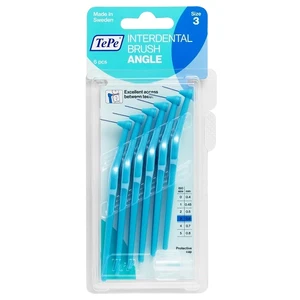 TePe Mezizubní kartáčky Angle 6 ks 0,6 mm modrý