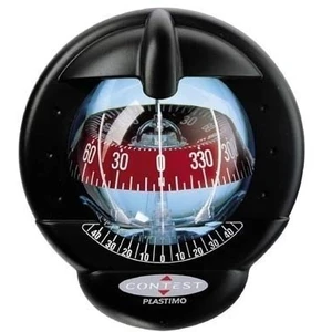 Plastimo Compass Contest 101 BLACK-RED 10-25° tilted bulkhead