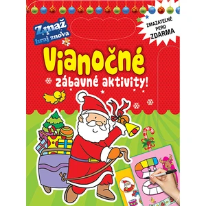 Vianočné zábavné aktivity! -- Zmaž a hraj znova, zmazateľné pero zdarma