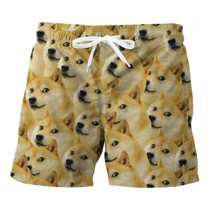Pánské plavky Mr. GUGU & Miss GO Mr._GUGU_&_Miss_GO_Swimwear_ST636_Yellow