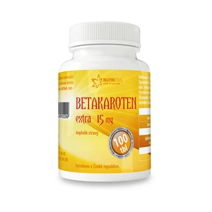 Doplněk stravy Betakaroten Extra Nutricius (100 tablet)