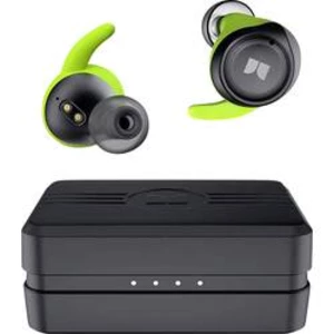 Bluetooth® Hi-Fi špuntová sluchátka Monster Champion 137114-02, černozelená