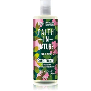 Faith In Nature Wild Rose regeneračný kondicionér pre normálne až suché vlasy 400 ml