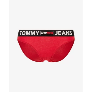 Tommy Jeans Contrast Waistband Kalhotky Červená