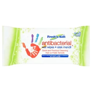 Fresh and Soft Antibakteriálne utierky 15ks