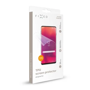 Silikonová fólie FIXED Invisible Protector pro Samsung Galaxy S21 (2ks), čirá