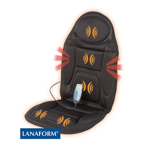 Lanaform Back Massager masážne podložka na kreslo s ohrevom