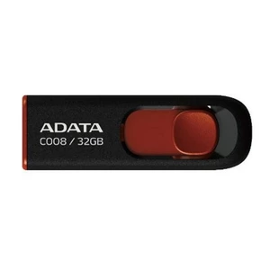 USB klíč A-Data C008, 32GB, USB 2.0, Black (AC008-32G-RKD)