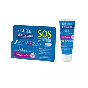 Revuele Pleťový gél proti akné No Problem (SOS Anti-Inflammation Spot Treatment Gel With Salicylic Acid) 25 ml