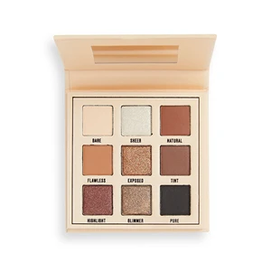 Makeup Obsession Paletka očních stínů Bare With (Shadow Palette) 3,4 g