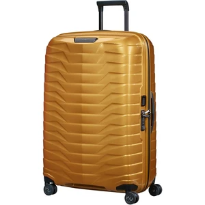 Samsonite Skořepinový cestovní kufr Proxis L 98 l - zlatá