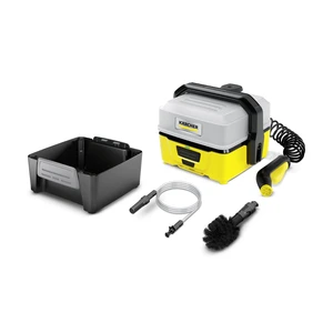 Mobilná umývacie stanice s akumulátorom Kärcher Mobile Outdoor Cleaner OC3 + Adventure, na studenú vodu