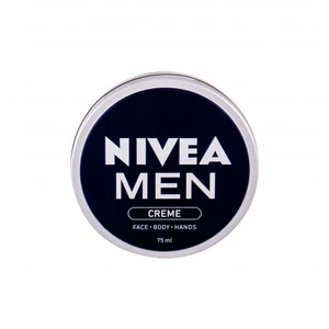 Nivea Men Creme Face Body Hands 75 ml denní pleťový krém pro muže na všechny typy pleti; na dehydratovanou pleť